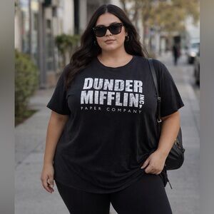 Torrid Black Dunder Mifflin Women's T-Shirt